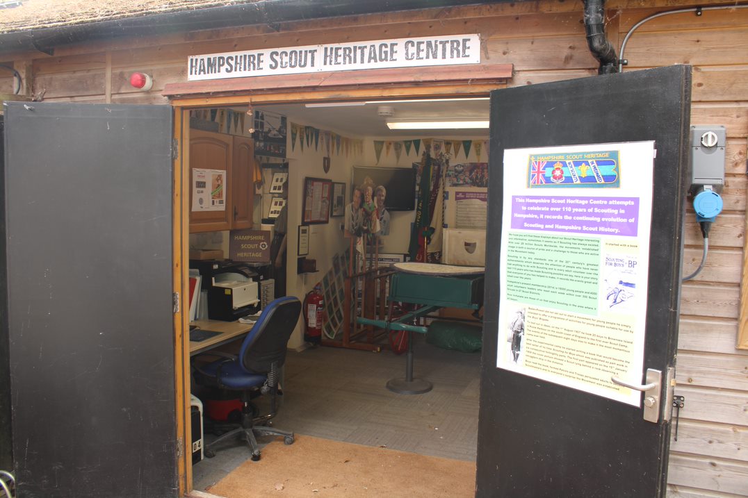 Exterior of the Hampshire Scouts Heritage Centre